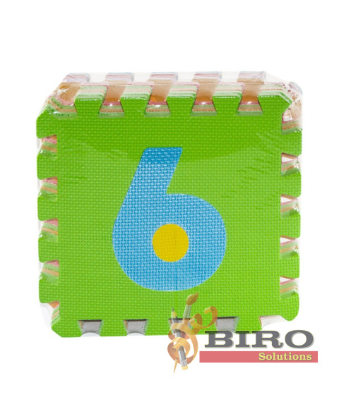 Puzzle de podea, 10 cifre